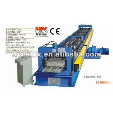 Steel Closed Sheet Floor Decking forming machine